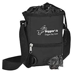 Pet Treat Carrier with Bag Dispenser