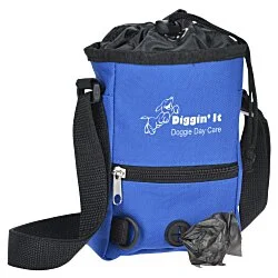Pet Treat Carrier with Bag Dispenser