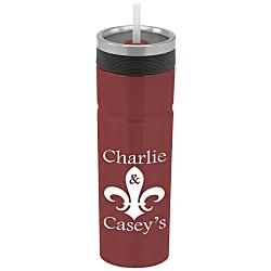 Veil Vacuum Tumbler with Straw - 20 oz.