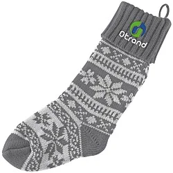 Knitted Holiday Stocking