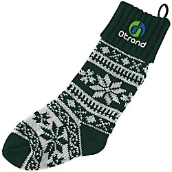 Knitted Holiday Stocking