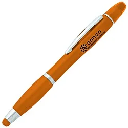 Curvy Stylus Twist Pen/Gel Highlighter - 24 hr
