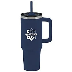 Pinnacle Vacuum Mug with Straw - 40 oz.