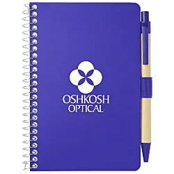 Tacoma Spiral Notebook with Pen - 6" x 4" - 24 hr