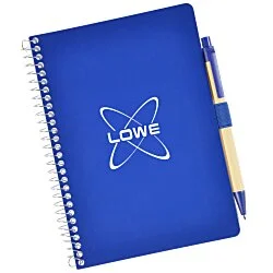 Tacoma Spiral Notebook with Pen - 7" x 5" - 24 hr