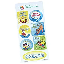 Super Kid Sticker Sheet - Superhero Mindfulness