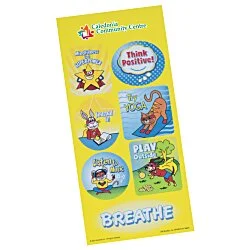 Super Kid Sticker Sheet - Superhero Mindfulness