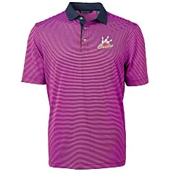 Cutter & Buck Virtue Pique Micro Stripe Polo