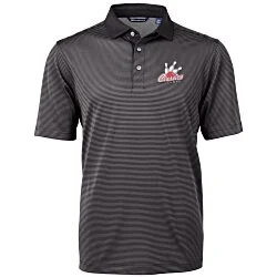 Cutter & Buck Virtue Pique Micro Stripe Polo