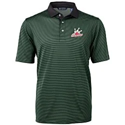 Cutter & Buck Virtue Pique Micro Stripe Polo