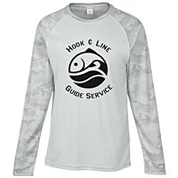 Paragon Cayman Performance Camo Colorblock Long Sleeve T-Shirt