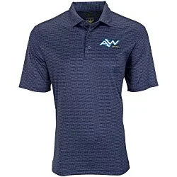 Greg Norman ML75 Microlux Cart Print Polo