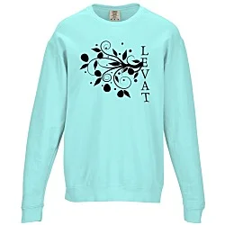 Comfort Colors Garment-Dyed Lightweight Cotton Fleece Crewneck Sweatshirt