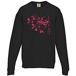 Comfort Colors Garment-Dyed Lightweight Cotton Fleece Crewneck Sweatshirt