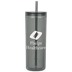 Chroma Acrylic Tumbler with Straw - 16 oz.