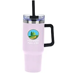 Intrepid Vacuum Mug with Straw - 40 oz. - Full Color