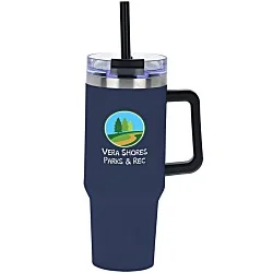 Intrepid Vacuum Mug with Straw - 40 oz. - Full Color