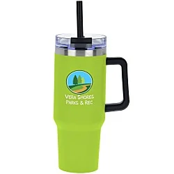 Intrepid Vacuum Mug with Straw - 40 oz. - Full Color