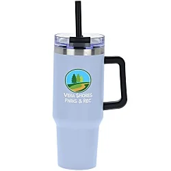 Intrepid Vacuum Mug with Straw - 40 oz. - Full Color