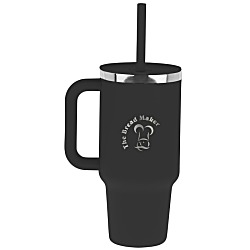 Hydro Flask All Around Travel Tumbler with Straw - 32 oz. - Laser Engraved
