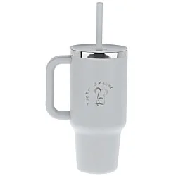 Hydro Flask All Around Travel Tumbler with Straw - 32 oz. - Laser Engraved