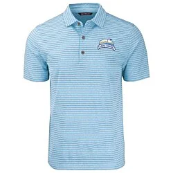 Cutter & Buck Forge Heather Stripe Polo