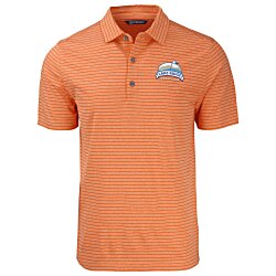 Cutter & Buck Forge Heather Stripe Polo