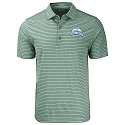 Cutter & Buck Forge Heather Stripe Polo