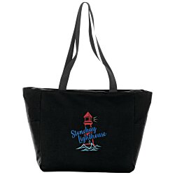 Antonio Zippered Convention Tote - Embroidered