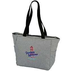 Antonio Zippered Convention Tote - Embroidered