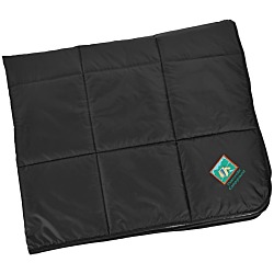 Puffy Outdoor Blanket - Embroidered