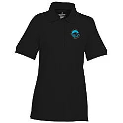 Belmont Combed Cotton Pique Polo - Ladies' - TE Transfer