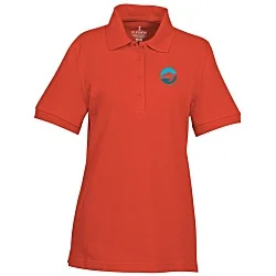 Belmont Combed Cotton Pique Polo - Ladies' - TE Transfer
