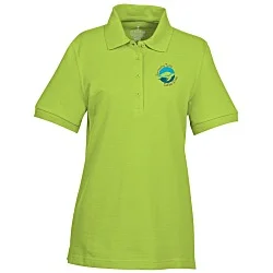 Belmont Combed Cotton Pique Polo - Ladies' - TE Transfer