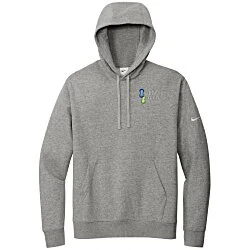 Nike Club Fleece Sleeve Swoosh Pullover Hoodie - Men's - Embroidered - 24 hr