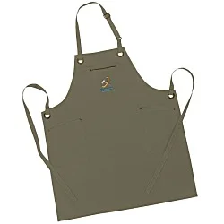 Artisan Barley Contrast Stitch Bib Apron