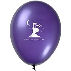 Balloon - 11" Metallic Colors - 24 hr