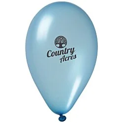 Balloon - 9" Metallic Colors - 24 hr