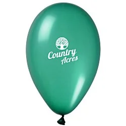 Balloon - 9" Metallic Colors - 24 hr