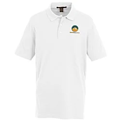 Harriton Valiant Cotton Snag Protect Polo - Men's