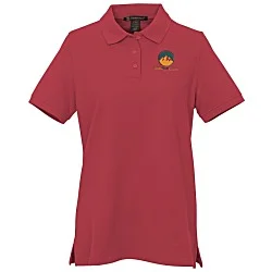 Harriton Valiant Cotton Snag Protect Polo - Ladies'