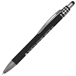 Turner Soft Touch Stylus Metal Spinner Pen