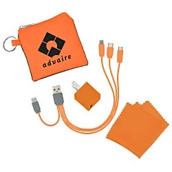 Charge It Up Tech Kit with USB-C Charging Cable - 24 hr