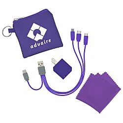 Charge It Up Tech Kit with USB-C Charging Cable - 24 hr