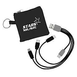 Sporty Charging Cable USB-C Pouch - 24 hr