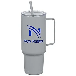 Koozie® Big Vacuum Mug with Straw - 40 oz.