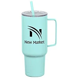 Koozie® Big Vacuum Mug with Straw - 40 oz.