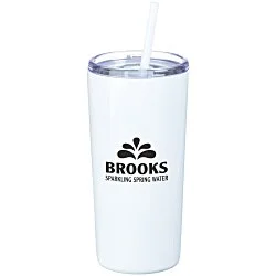 Refresh Baylos Vacuum Tumbler with Straw - 20 oz.