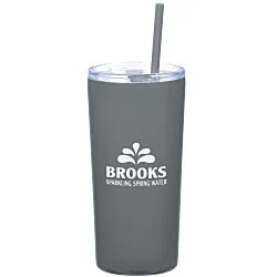 Refresh Baylos Vacuum Tumbler with Straw - 20 oz.