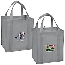 Life is Good Grocery Tote - Full Color - Adirondack